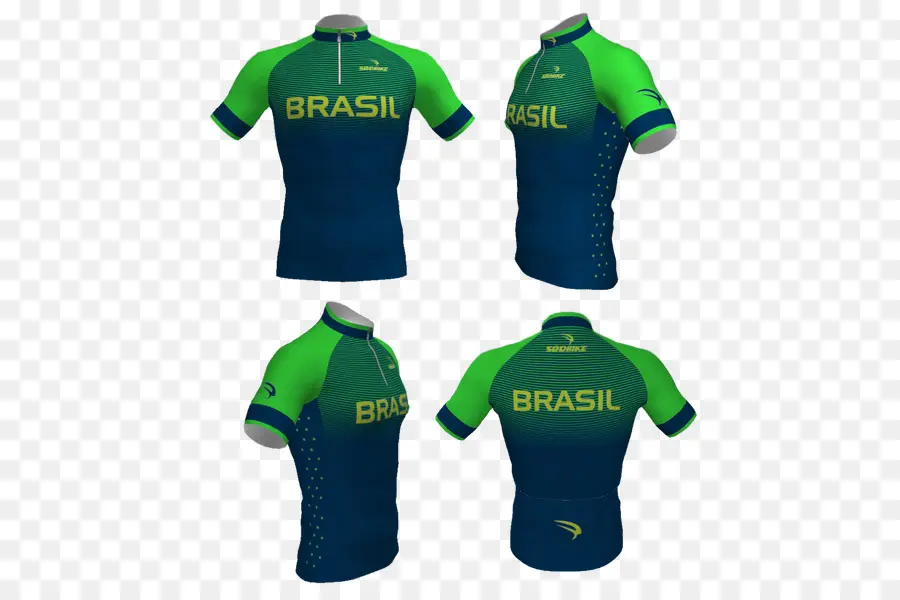 Camisa De Ciclismo Do Brasil，Camisa PNG