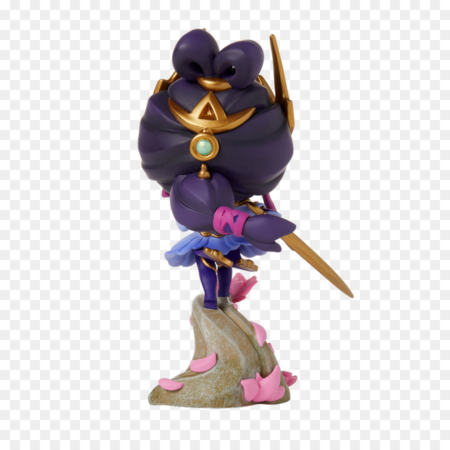 Personagem Roxo Com Espada，Vista Traseira PNG