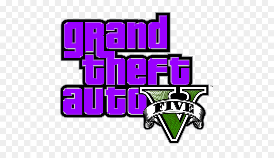 Logotipo Do Grand Theft Auto V，Jogo PNG