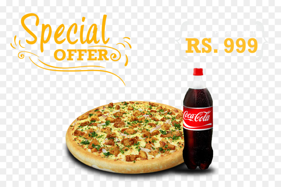 Pizza E Refrigerante，Oferta Especial PNG