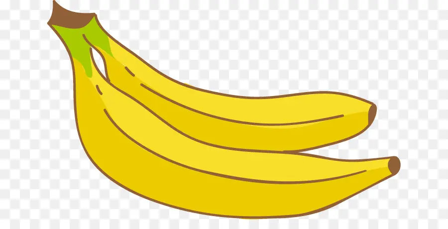 Banana，Desenho PNG