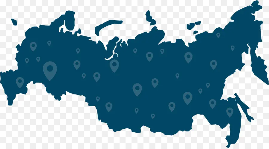 Mapa Da Rússia，País PNG