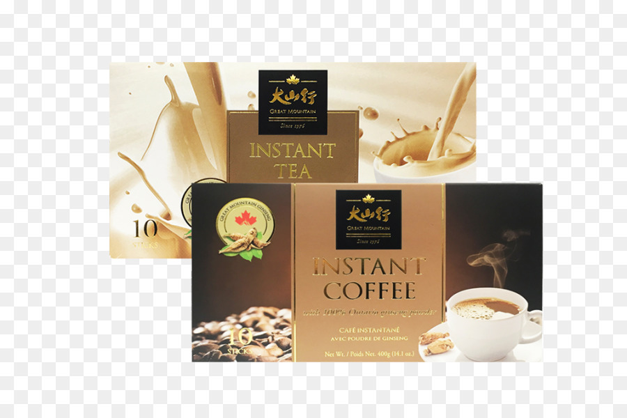 Ginseng Americano，Café Instantâneo PNG