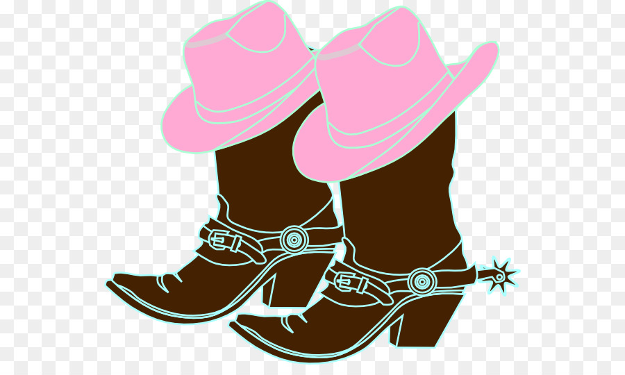 Botas E Chapéu De Cowboy，Ocidental PNG