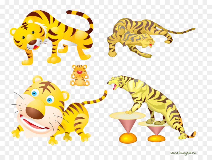 Tigre，Cartoon PNG