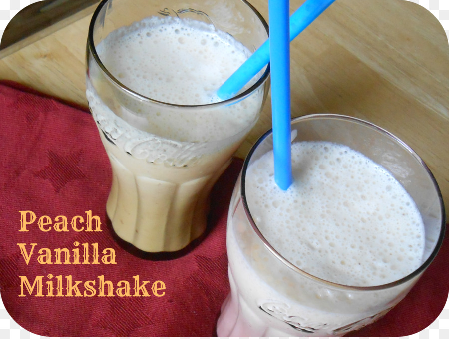 Milkshake De Pêssego E Baunilha，Bebida PNG