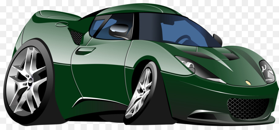 Carro Esportivo Verde，Automóvel PNG