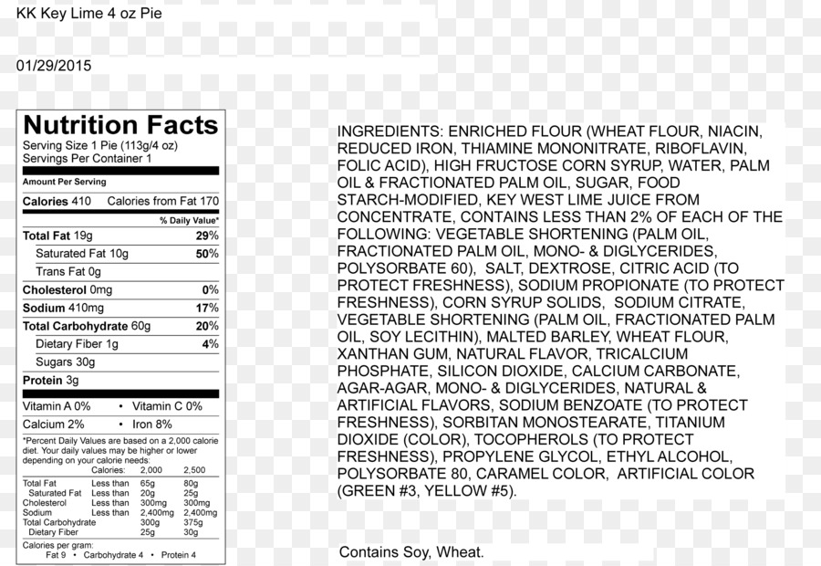 Rótulo De Informação Nutricional，Breadstick PNG