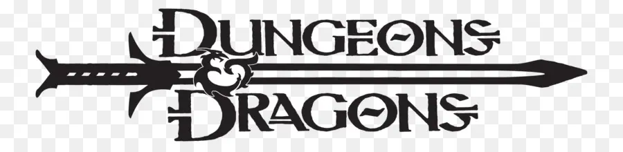 Logotipo De Dungeons Dragons，Espada PNG