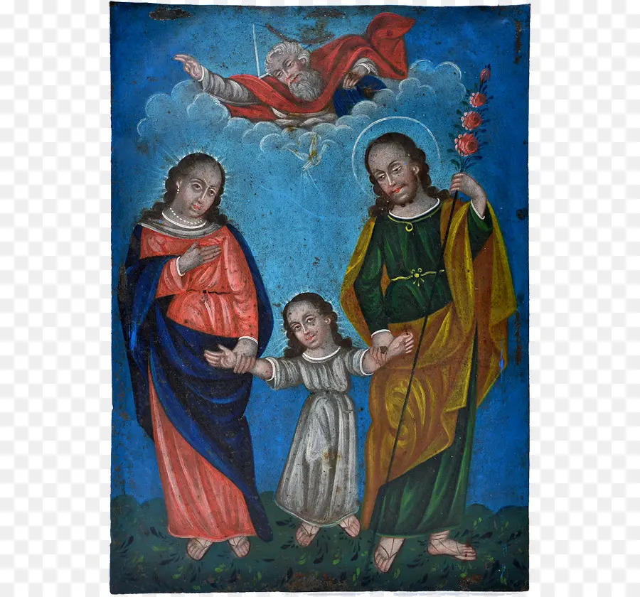 Pintura Religiosa，Família PNG