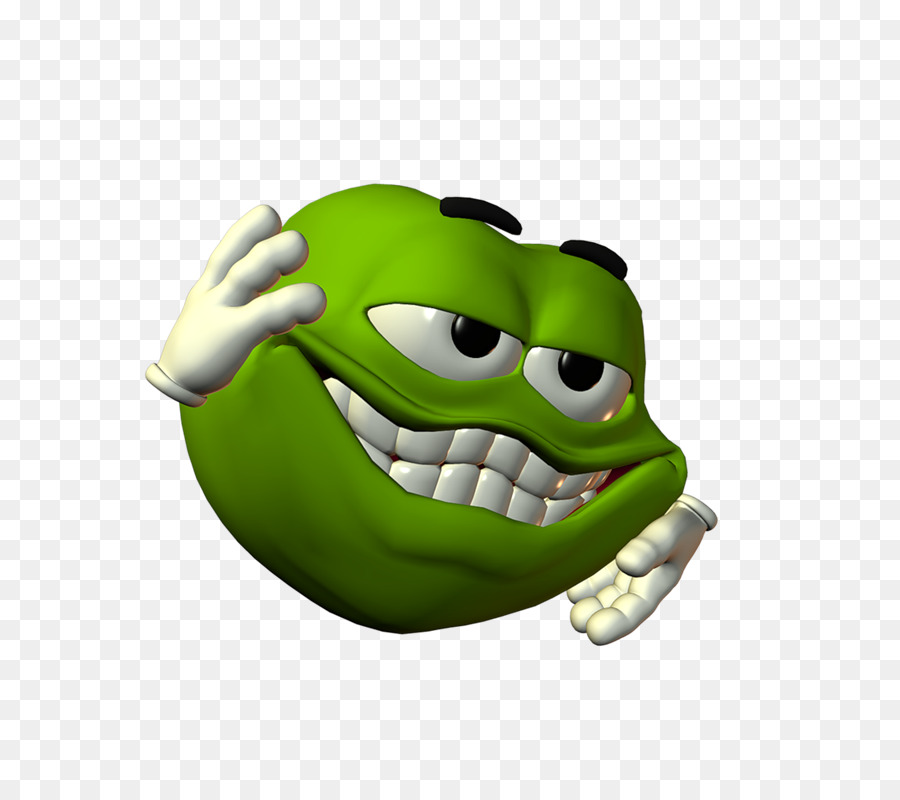 Emoji Verde，Expressão PNG