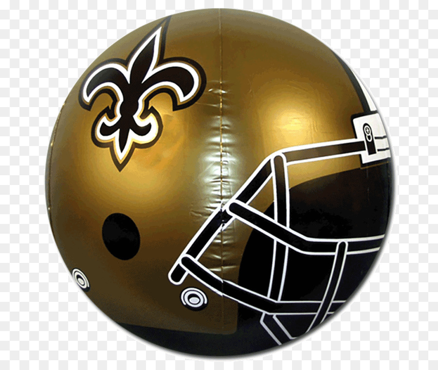 Capacetes De Futebol Americano，New Orleans Saints PNG