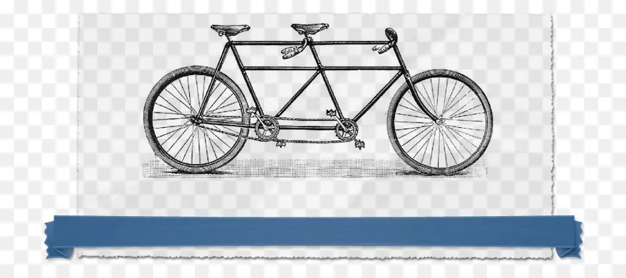 Bicicleta Tandem，Bicicleta PNG