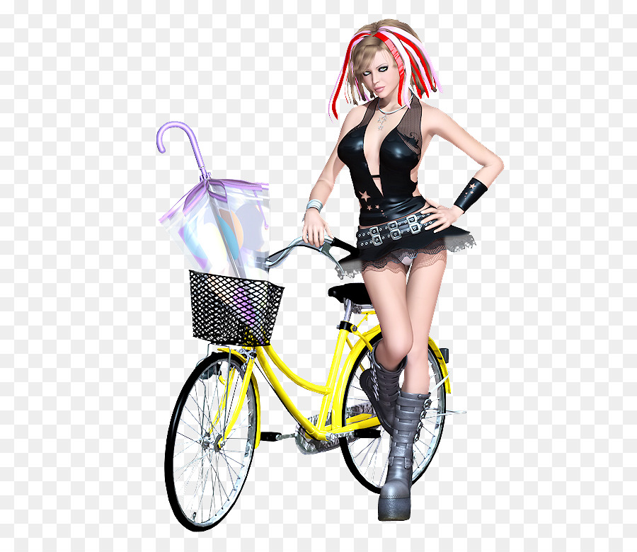 Mulher Com Bicicleta，Bicicleta PNG