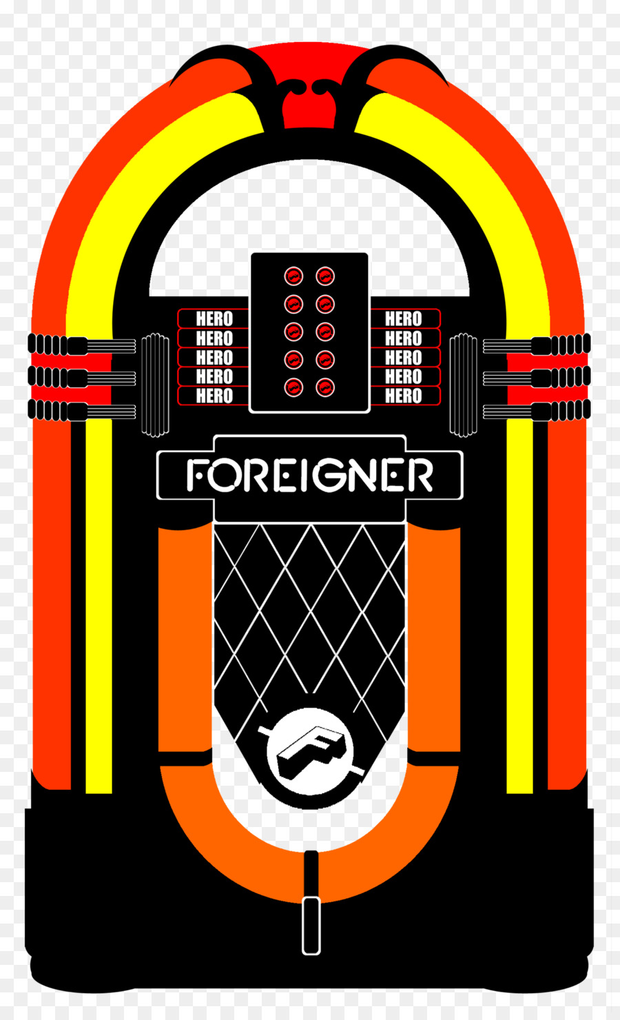 Juke Box，Retrô PNG