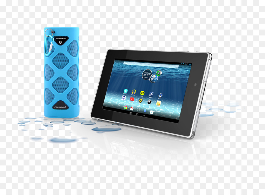 Aquasound Tablet 16bg Blanc，Player De Mídia Portátil PNG