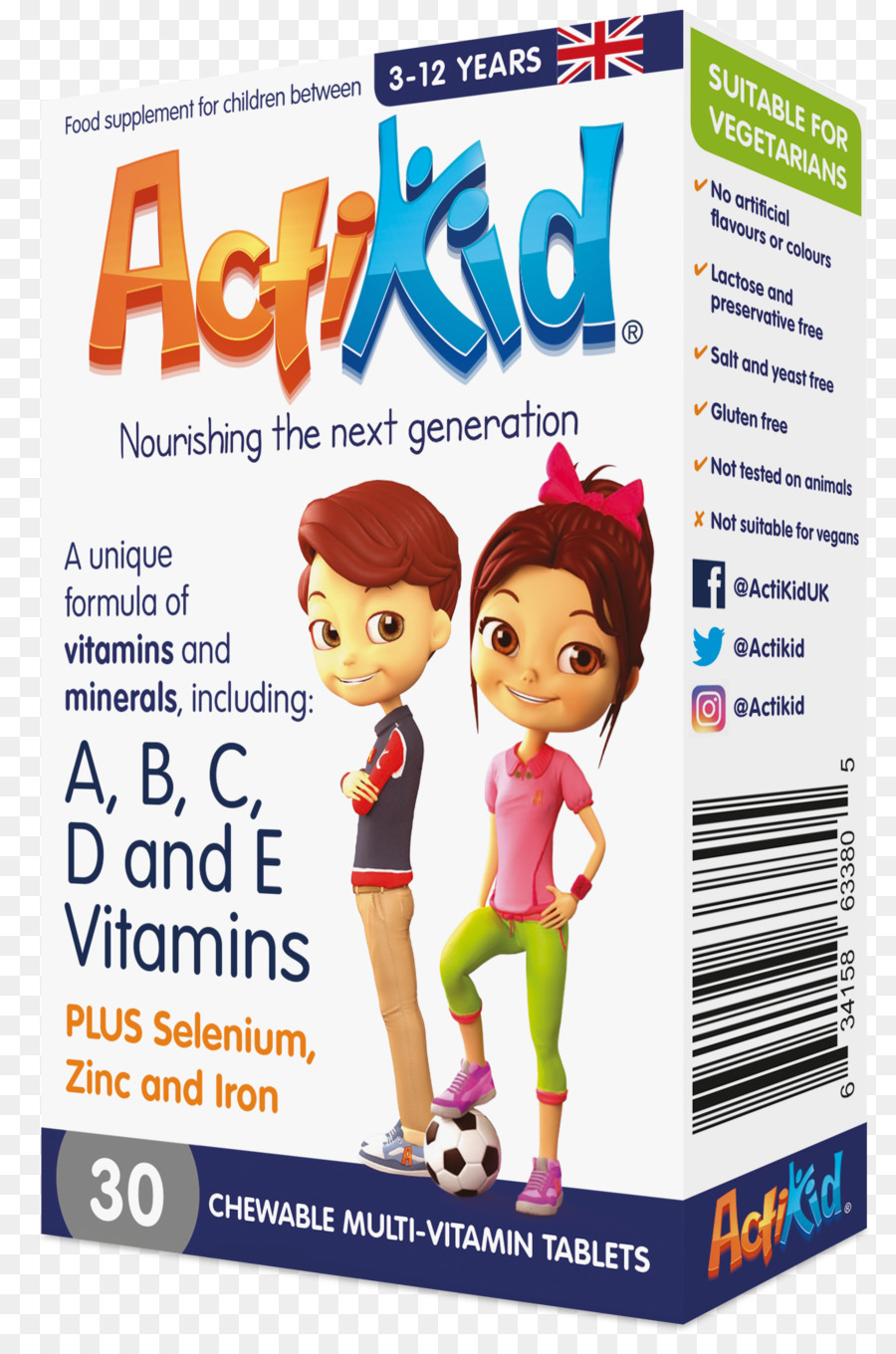A Vitamina，Atividade Ltd PNG