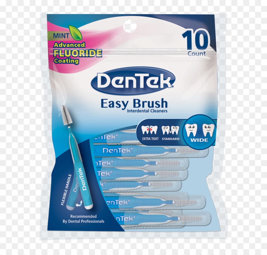 Dentek Fácil Escova，Fio Dental PNG