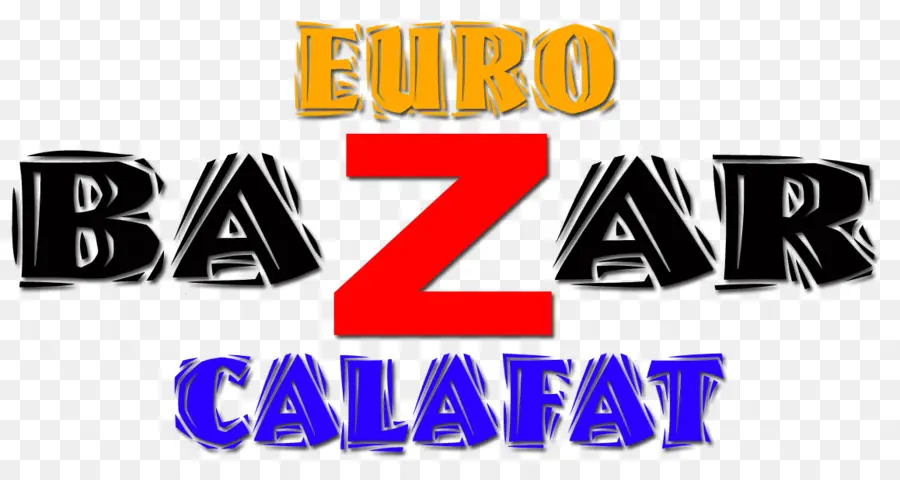 Euro Bazar Calafat Logo，Mercado PNG