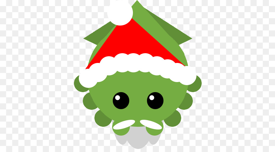 Lula Verde，Chapéu De Papai Noel PNG