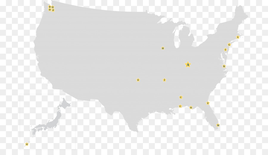 Estados Unidos，Mapa PNG