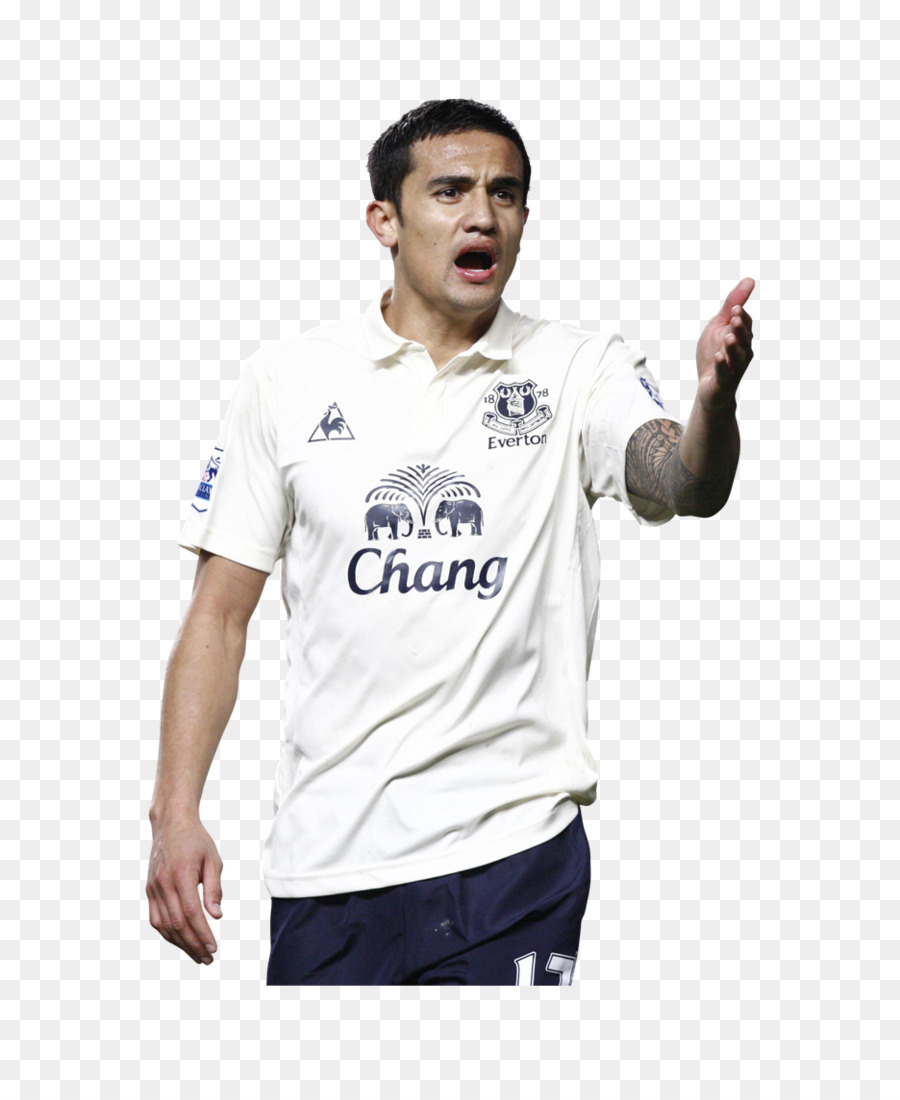 Tim Cahill，O Everton Fc PNG