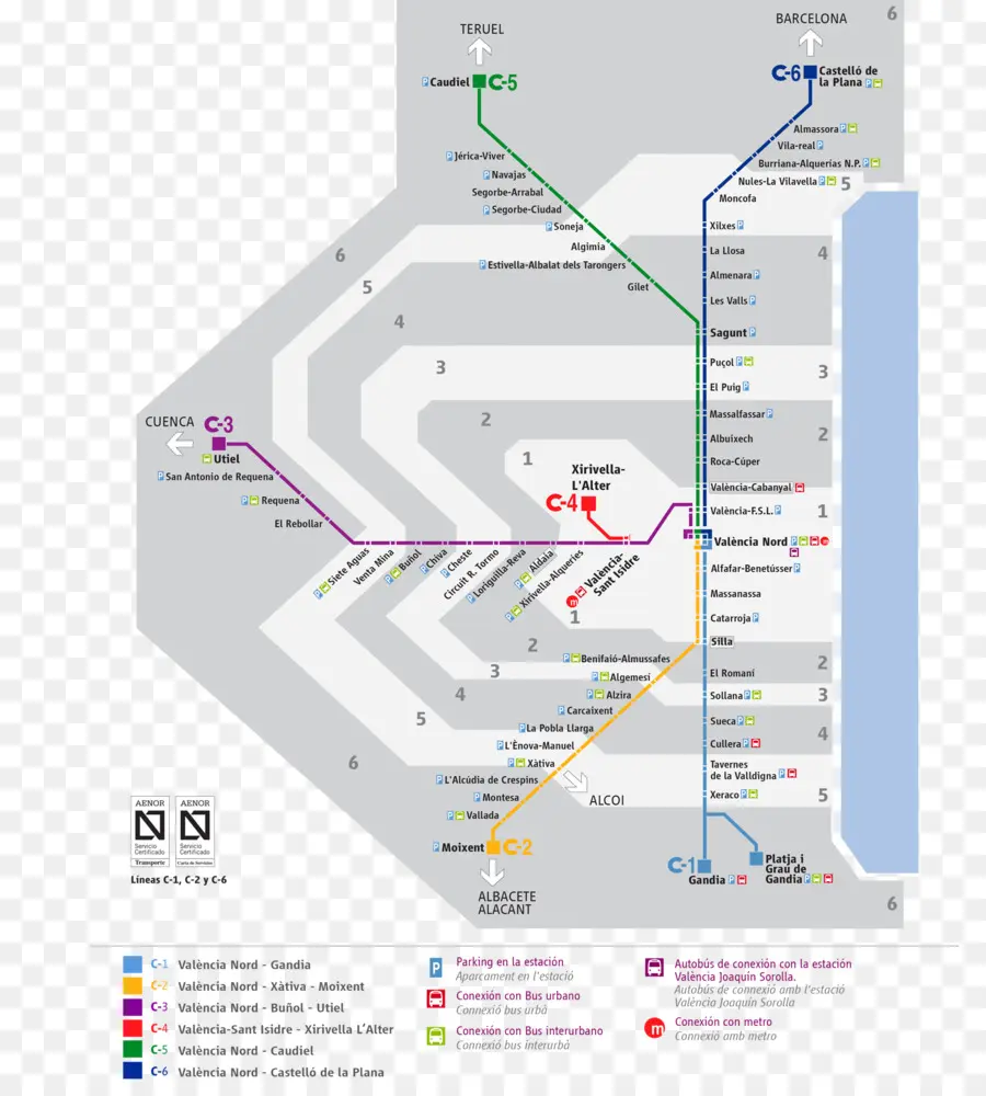 Mapa Do Trem，Rotas PNG