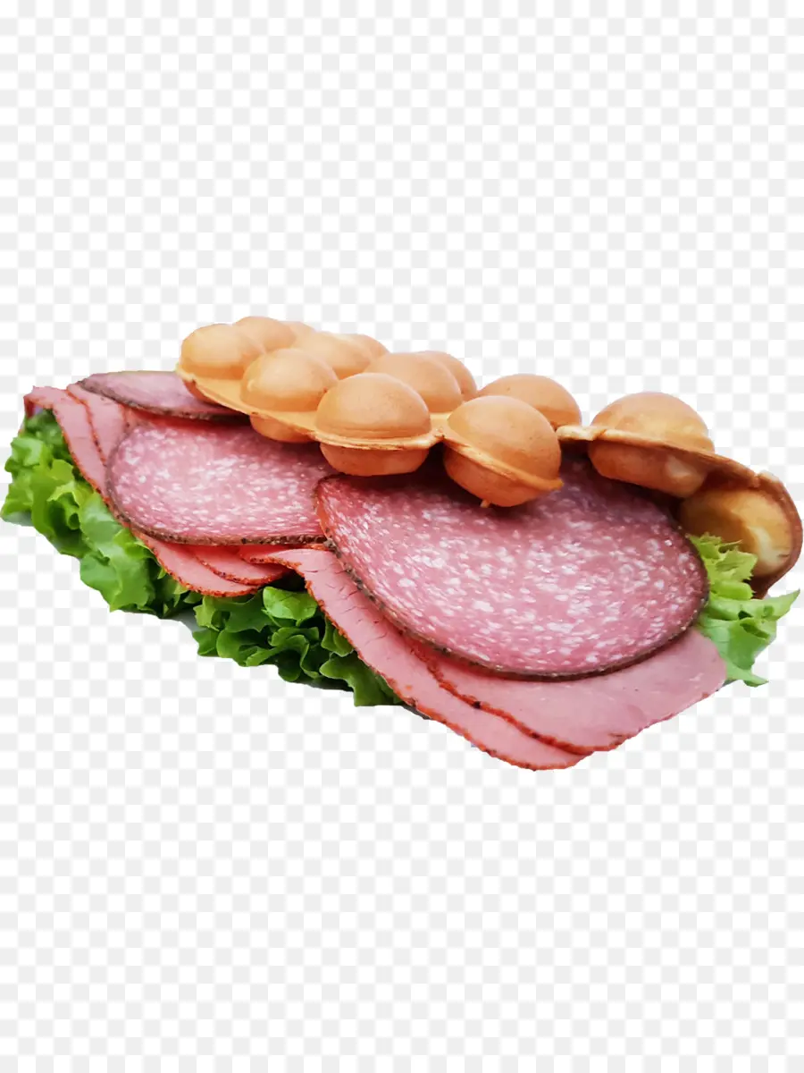 Sanduíche De Salame，Alface PNG