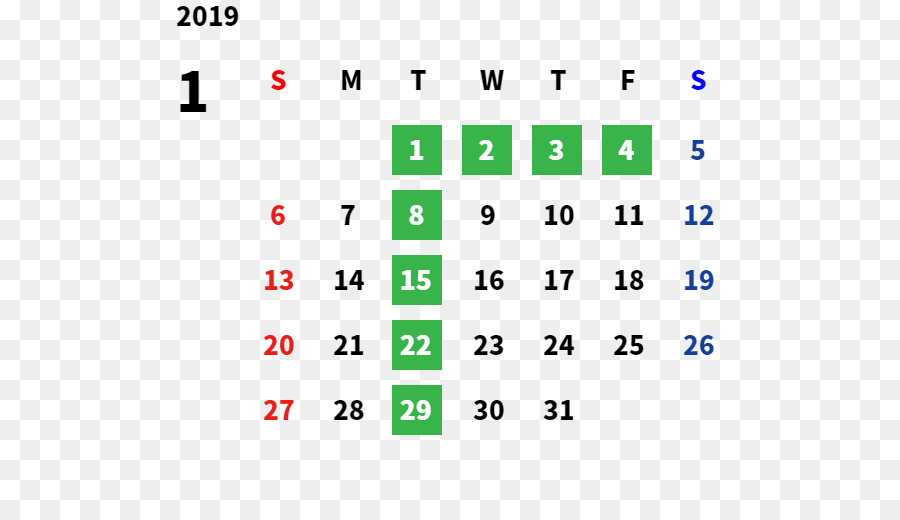 Calendário De Janeiro，Mês PNG