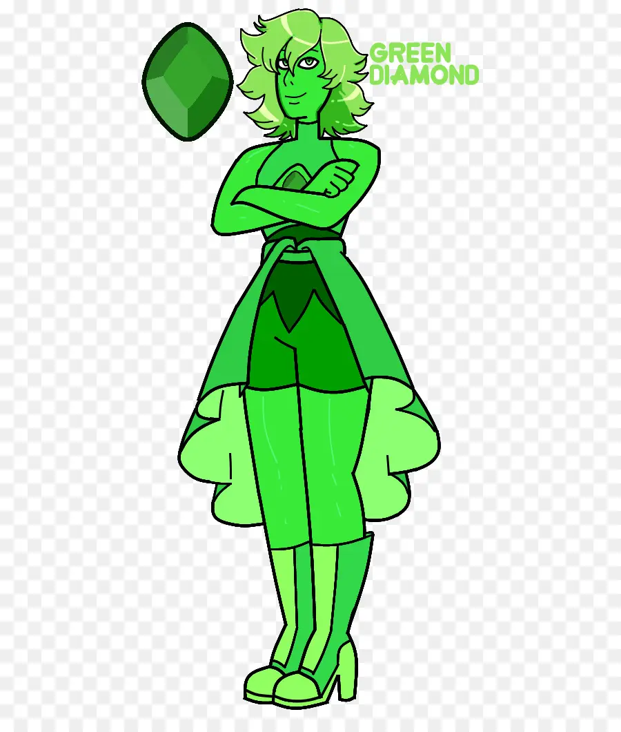 Verde，Diamante PNG