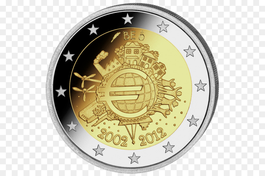 Moeda De 2 Euros，Moedas Comemorativas De 2 Euros PNG