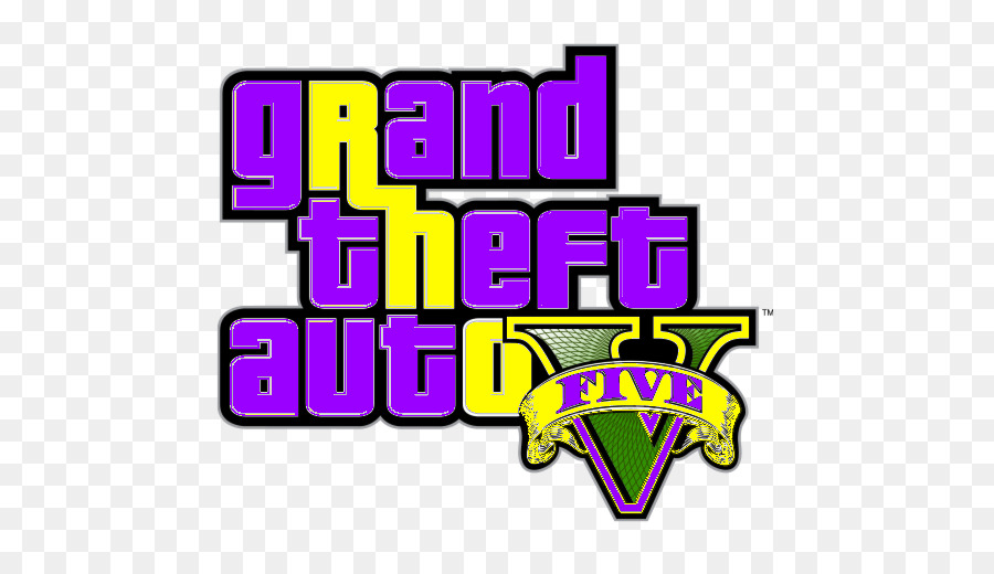 Logotipo Do Grand Theft Auto V，Jogo PNG