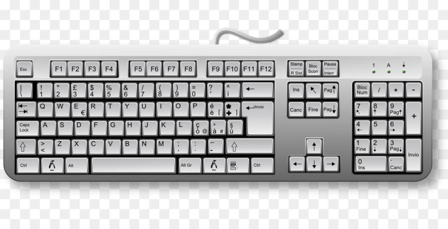 Teclado，Computador PNG