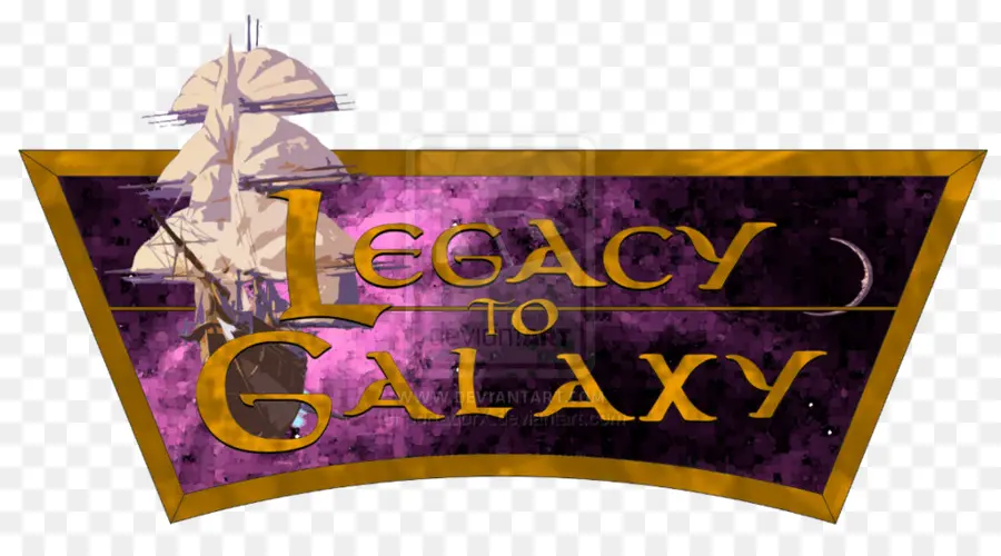 Legado Para O Logotipo Do Galaxy，Texto PNG