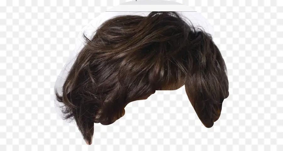 Cabelo Castanho，Peruca PNG