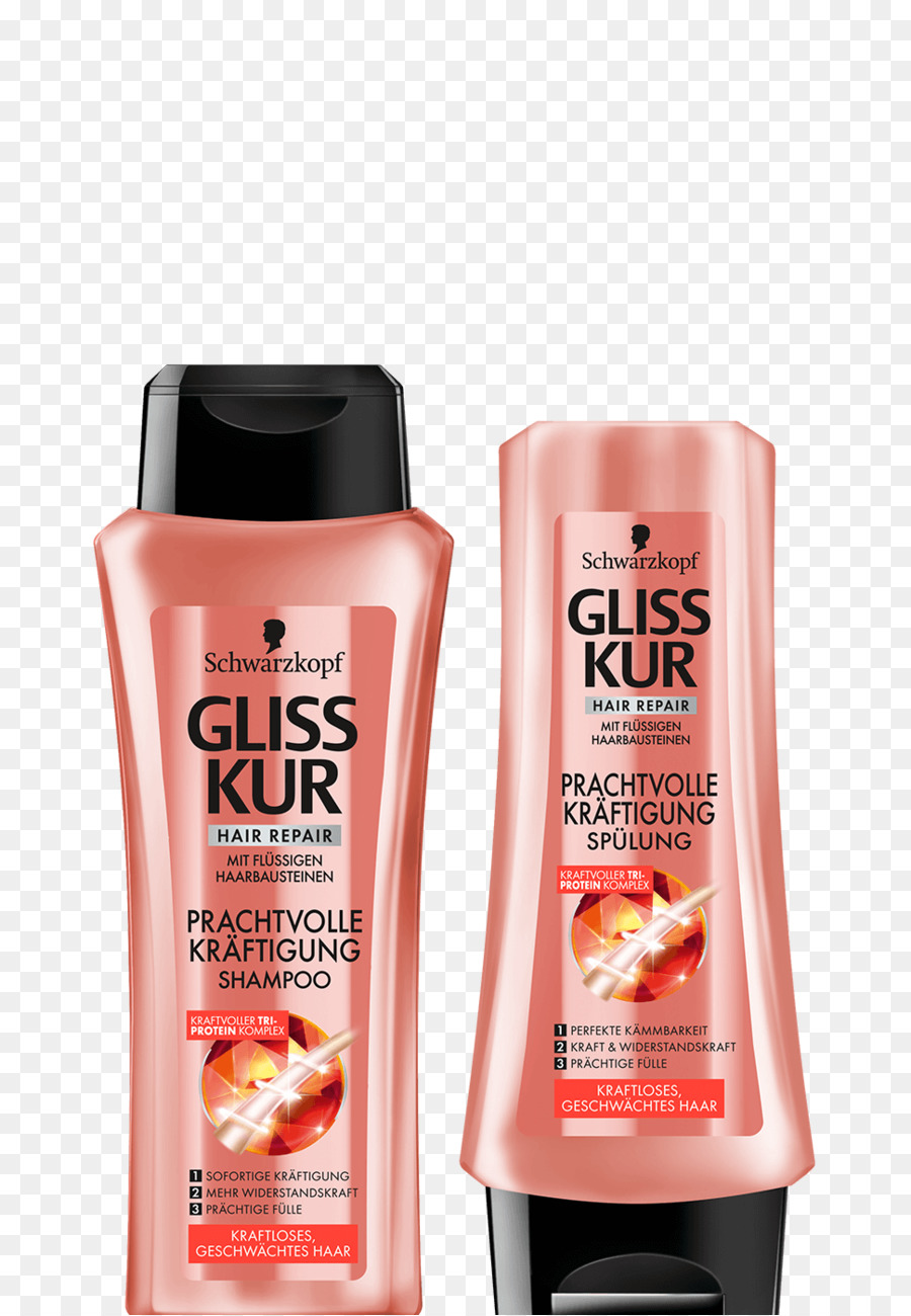 Schwarzkopf Gliss Kur，Reparação De Cabelo PNG