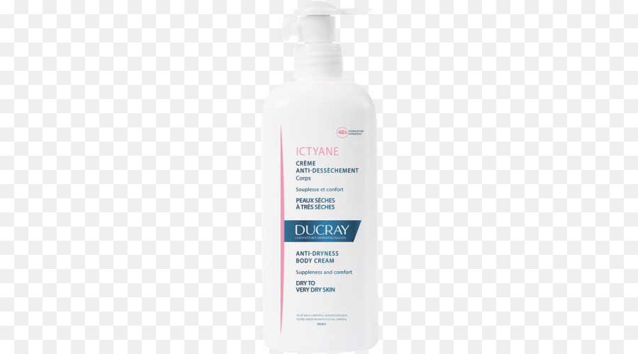 Loção，Ducray Ictyane Emoliente Creme Hidratante PNG