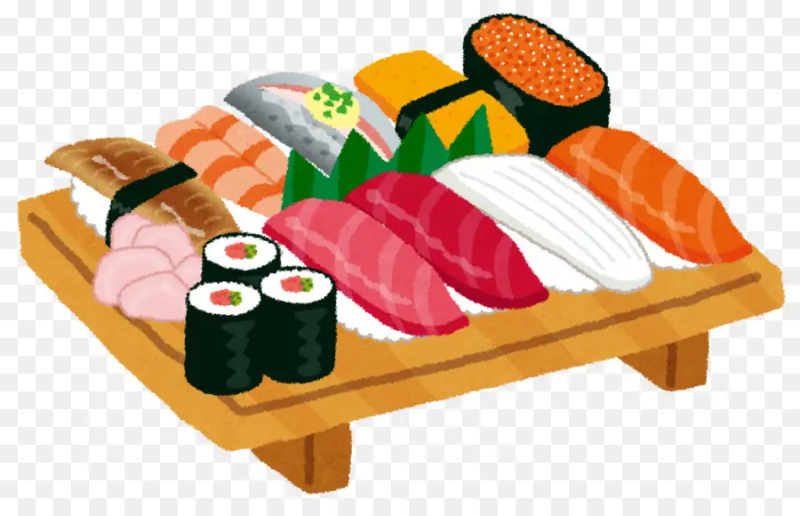 Sushi，Culinária Japonesa PNG