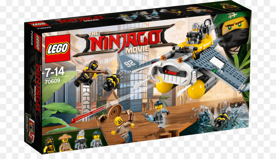 Lego 70609 O Lego Ninjago Filme Manta Ray Bomber，Lego Ninjago PNG