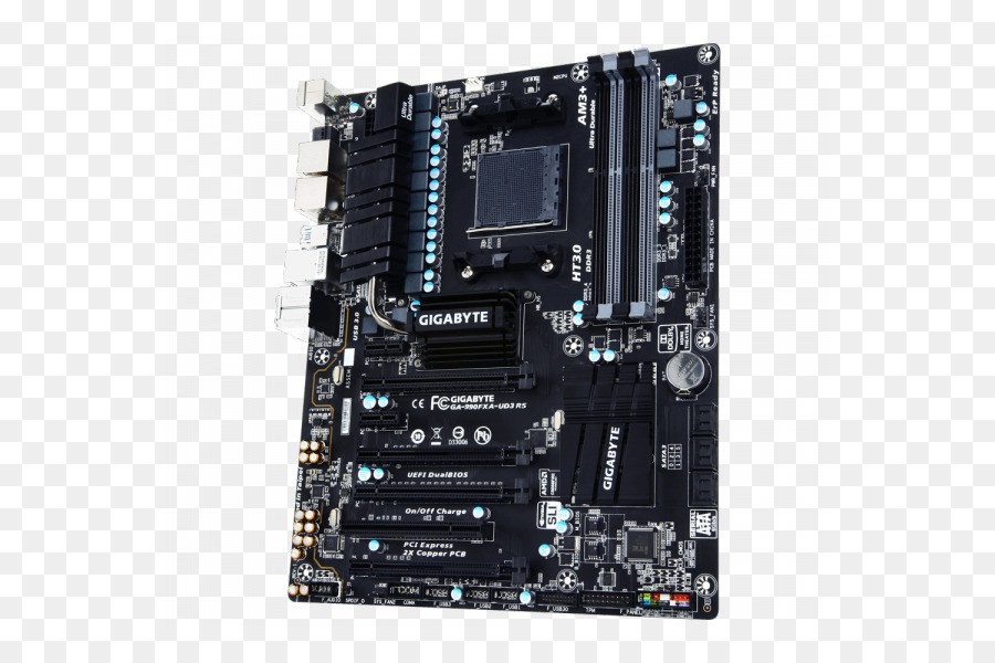 Gigabyte Ga990fxaud3，Socket Am3 PNG