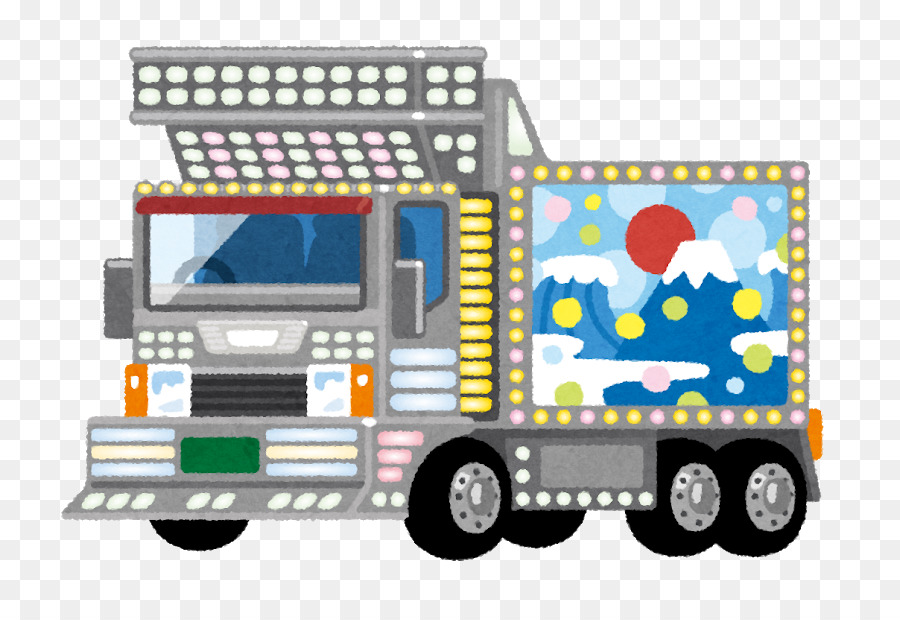 Dekotora，Carro PNG