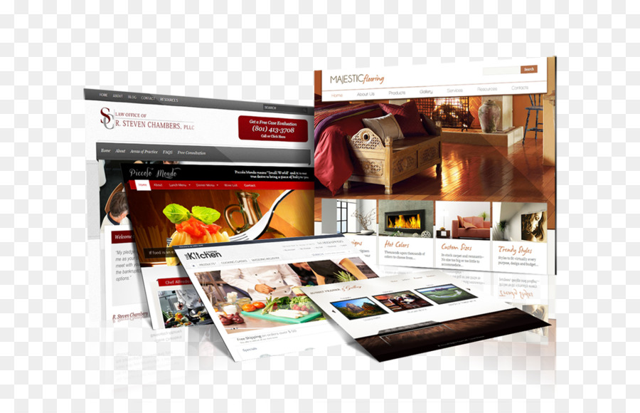 Layouts De Sites，Webdesign PNG