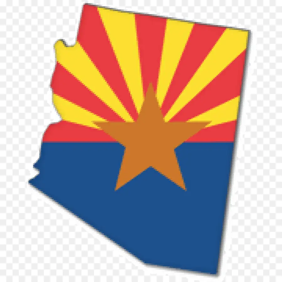 Mapa Do Arizona，Bandeira PNG