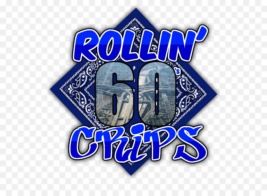 Logotipo Do Rollin' 60 Crips，Gangue PNG