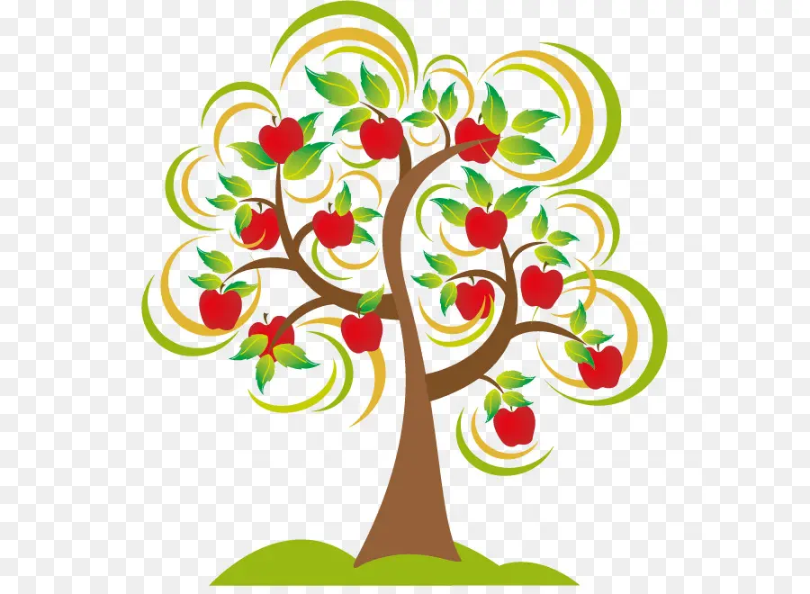 Apple，árvore PNG