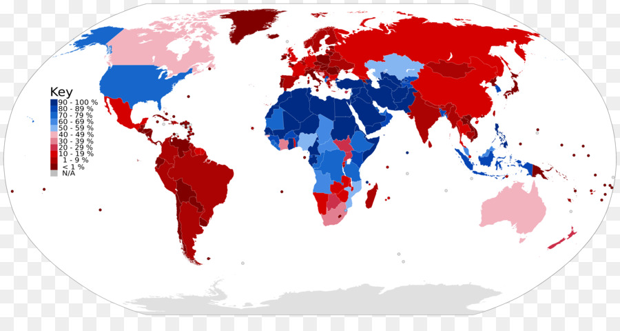 Mapa Mundial，Países PNG