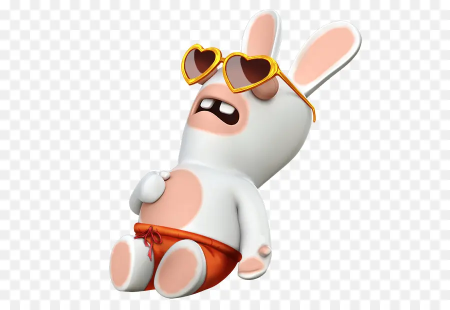 Rabbid Em óculos De Sol，Coelho PNG