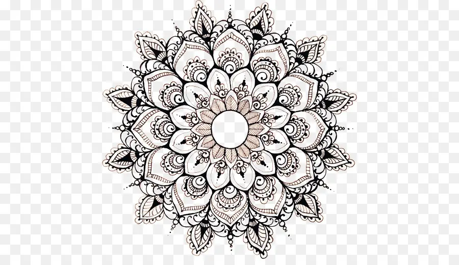 Mandala，Design Floral PNG