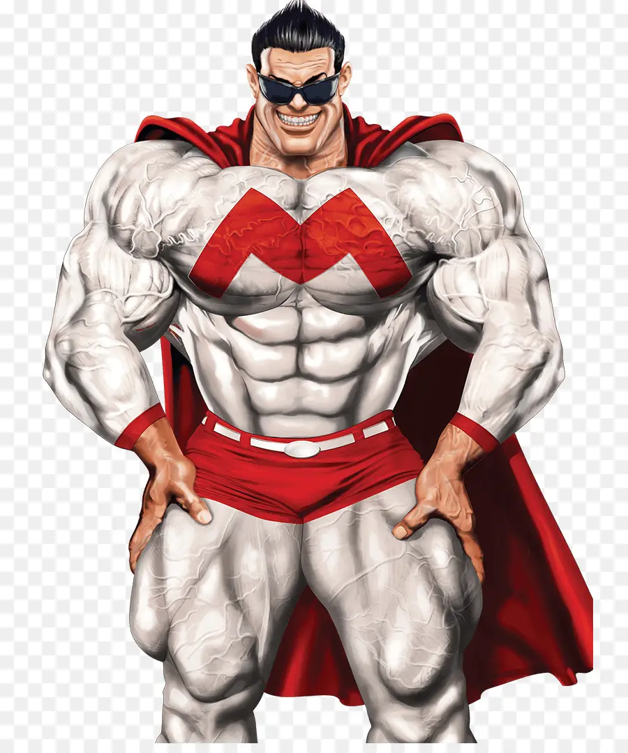 Super Herói Musculoso，Músculos PNG