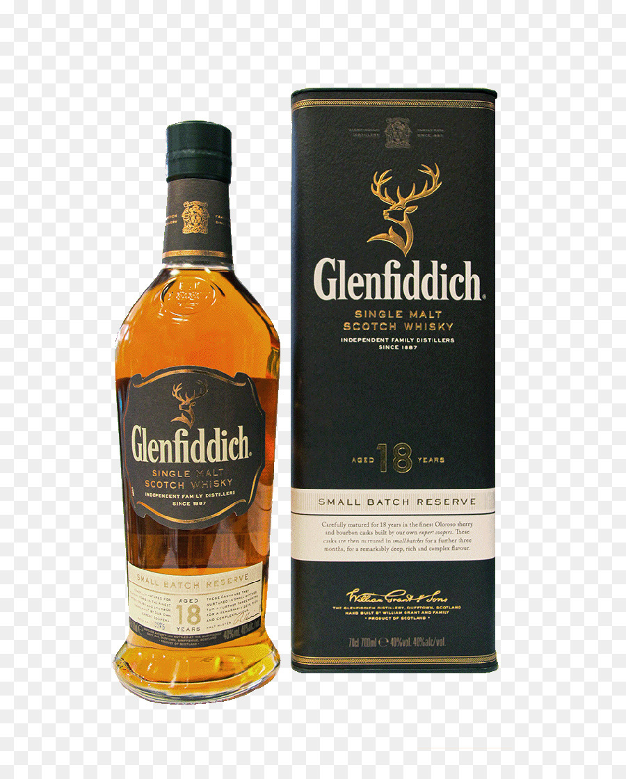 Single Malt Whisky，O Glenfiddich PNG